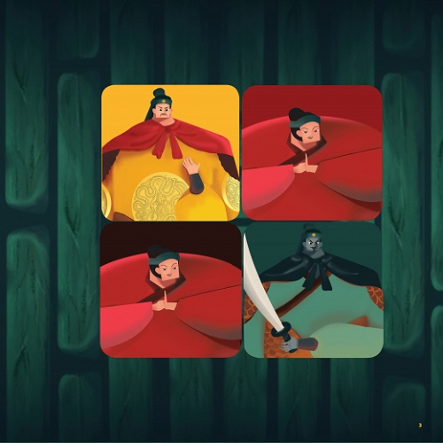 Thiết kế giao diện app game "Sử Chiến"