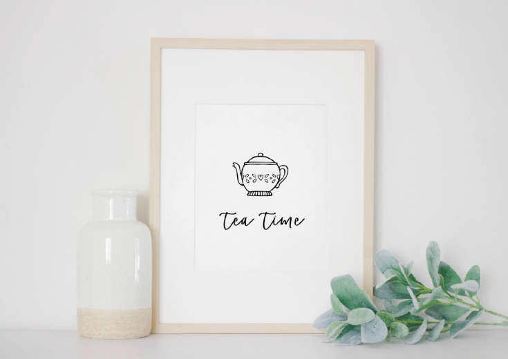 Thiết kế giao diện website trà và bánh "LA VIE EN TEA" - Lớp D1808H2