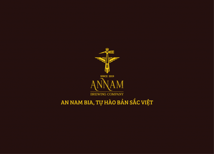 Bộ nhận dạng thương hiệu “An Nam Brewing Company”
