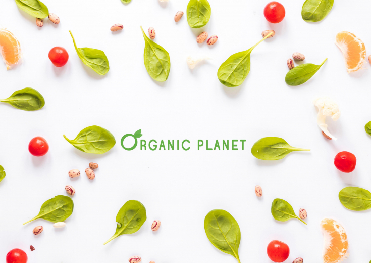 Thiết kế giao diện website Organic Planet