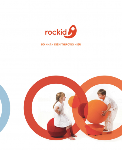 Bộ Nhận Diện Thương Hiệu Rockid của nhóm học viên D1807H Arena Multimedia 80 Trúc Khê, Hà Nội