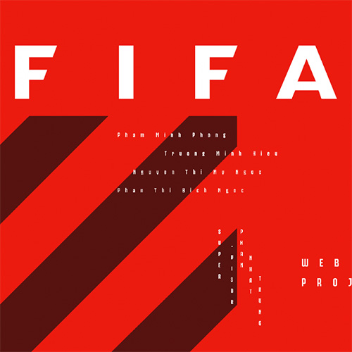 Thiết kế giao diện website Sport Game Fifa