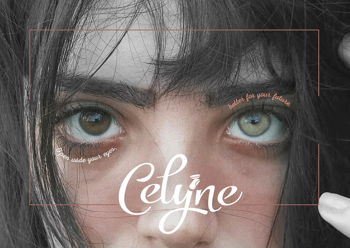 Bộ nhận diện thương hiệu Celyne Lens