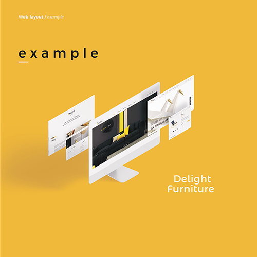 Thiết kế giao diện Delight Furniture