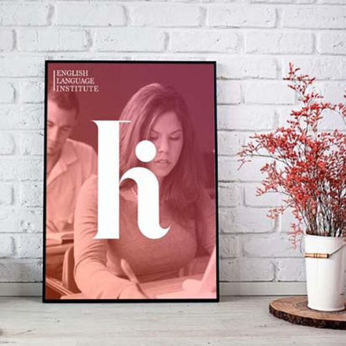 Bộ Nhận Dạng Thương Hiệu Hi English Language Institute