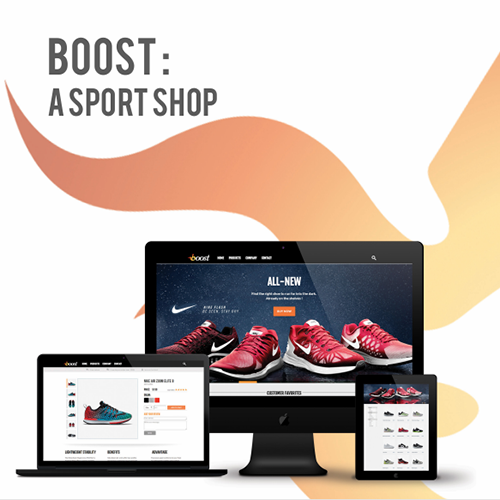 Boost - A sport shop