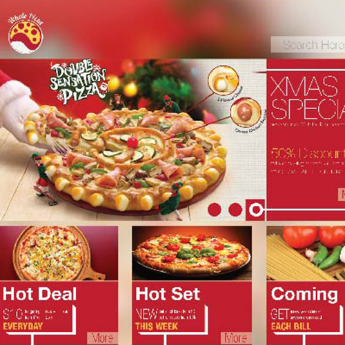 Bộ nhận diện thương hiệu Whale Pizza Company