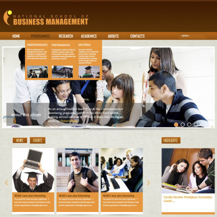 National school of business management