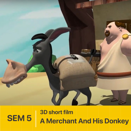 A Merchant And His Donkey - 3D Short Film