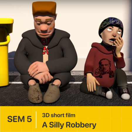 A Silly Robbery - 3D Short Film