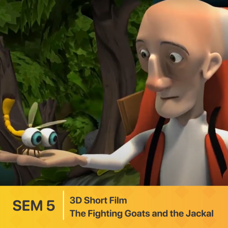 Arena Multimedia - The Fighting Goats and the Jackal - 3D Short Film