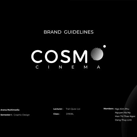 Bộ nhân diện thương hiệu COSMO CINEMA