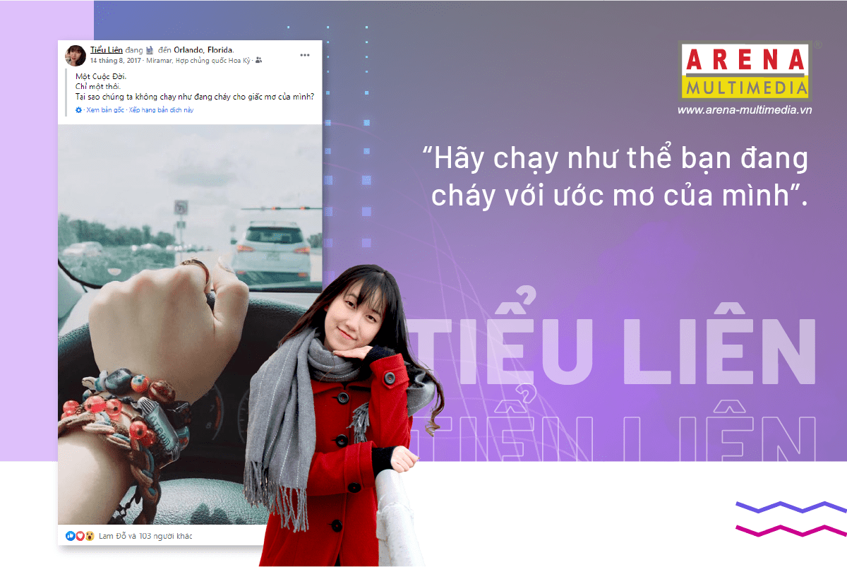 Arena Multimedia bước đệm cho sự bền bỉ của cô nàng Tiểu Liên - Du học sinh Thủ khoa ngành Game Art