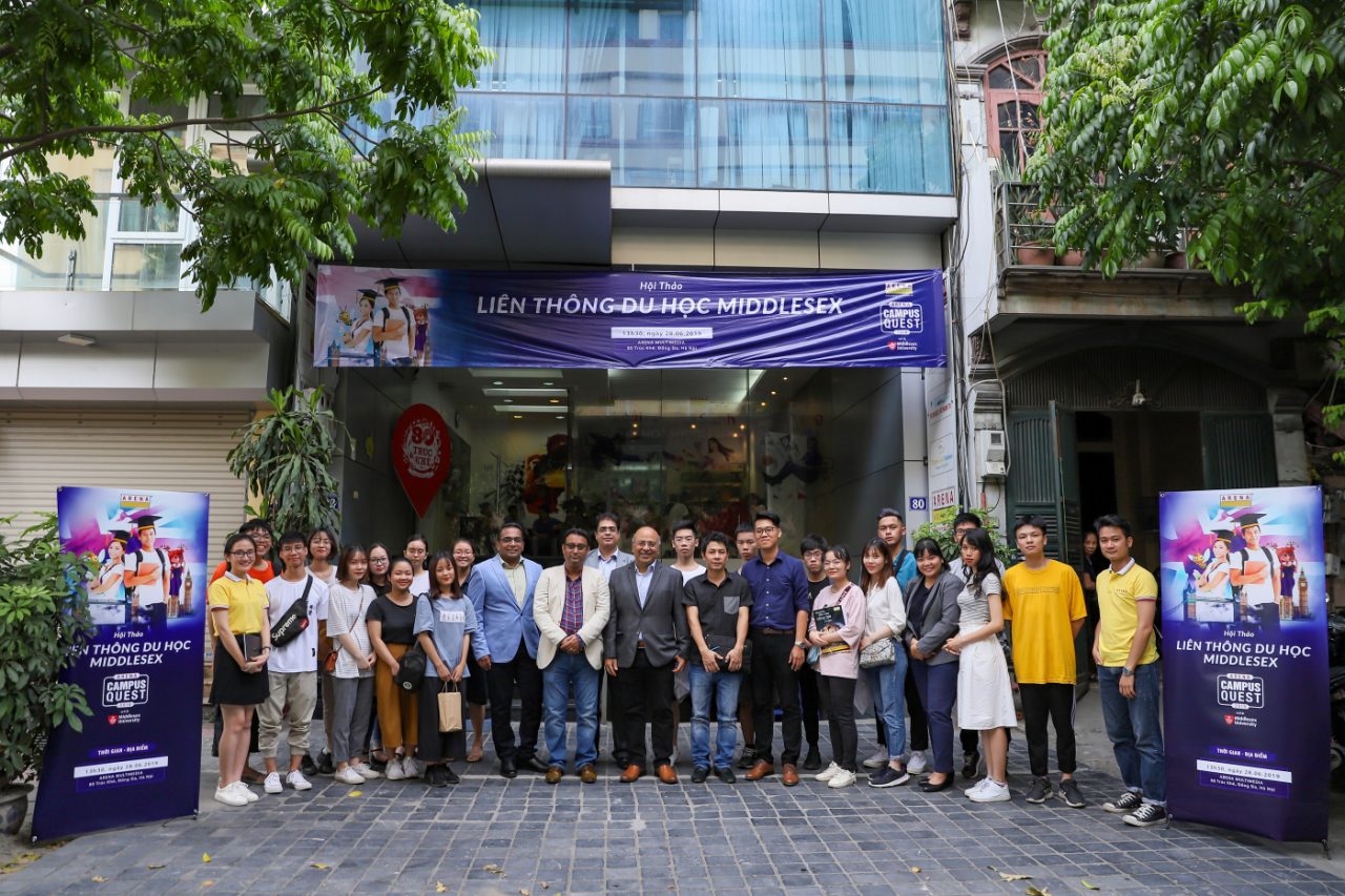 Arena Multimedia chắp cánh cho học viên lấy bằng cử nhân Quốc tế chỉ sau 1 năm du học chuyển tiếp tại Đại học Middlesex (UK)