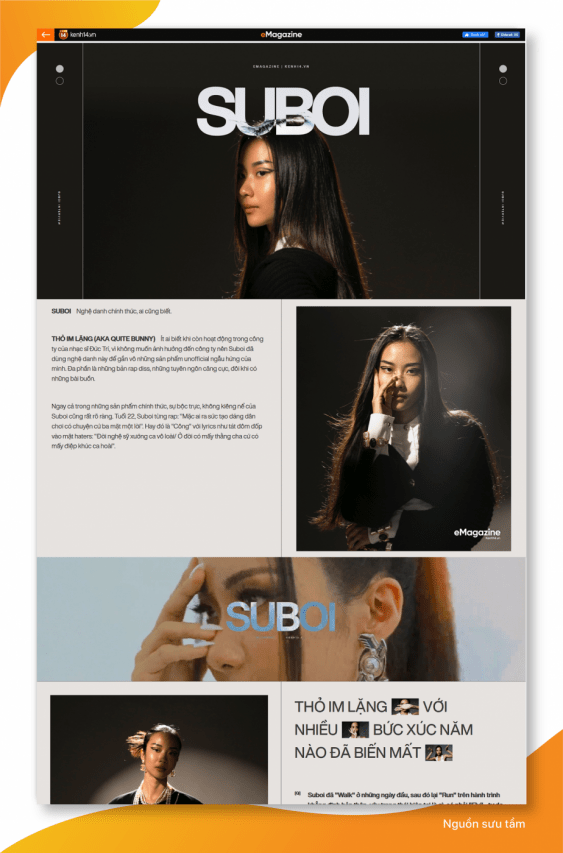 Phần 3: Magazine – Sự trường tồn của nghệ thuật kết hợp Typography và Layout