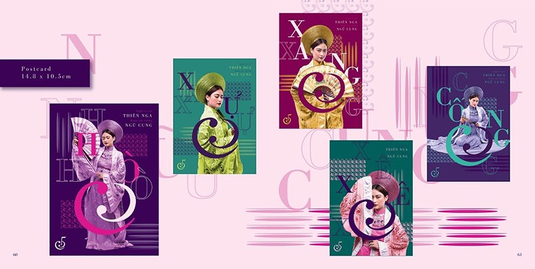 Bộ nhận diện thương hiệu Ngũ Cung của học viên Arena Multimedia