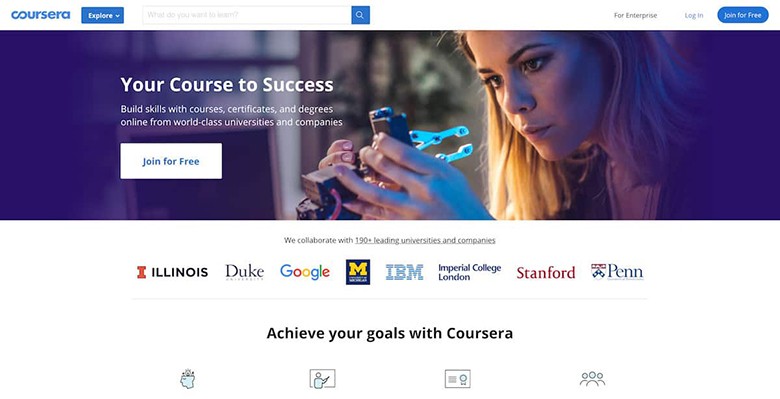 Khóa học thiết kế đồ họa Coursera