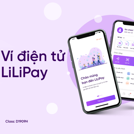 Thiết kế giao diện Web Design Ứng Dụng Ví Điện Tử LiLiPay