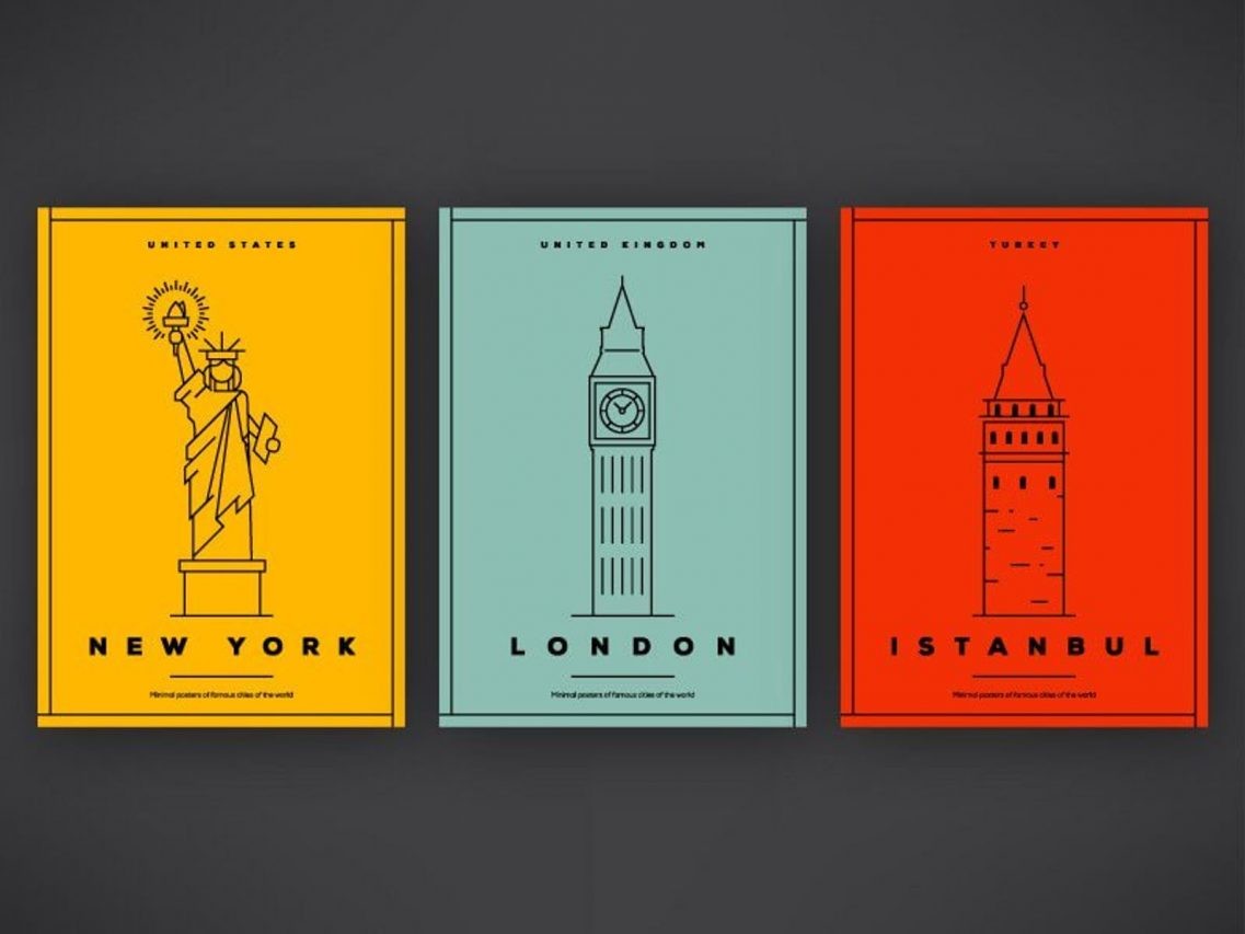 Less is More: 20 bí kíp giúp bạn thiết kế poster tối giản trong thời đại Minimalism