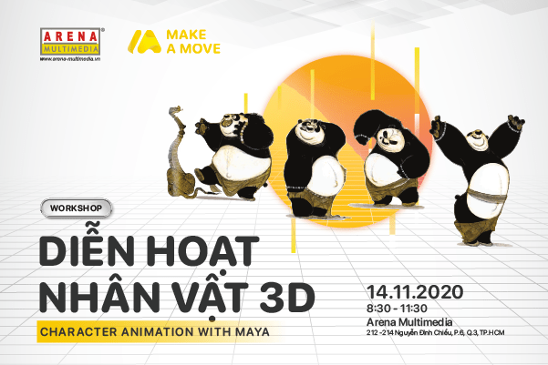 [HCM - 14.11] Workshop: Diễn hoạt nhân vật 3D (Character Animation with Maya)