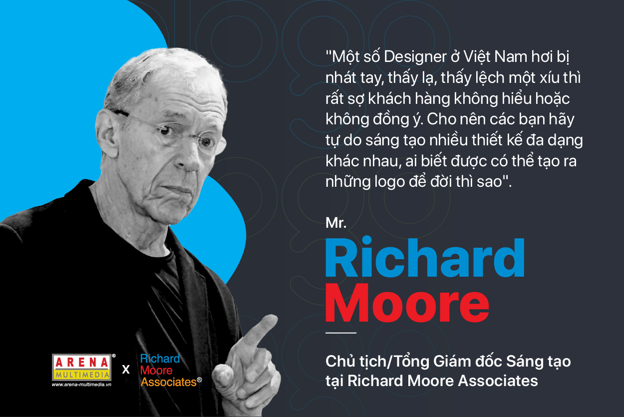 Cuộc dạo chơi với logo cùng Ông Richard Moore