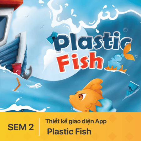 Thiết kế giao diện App Plastic Fish