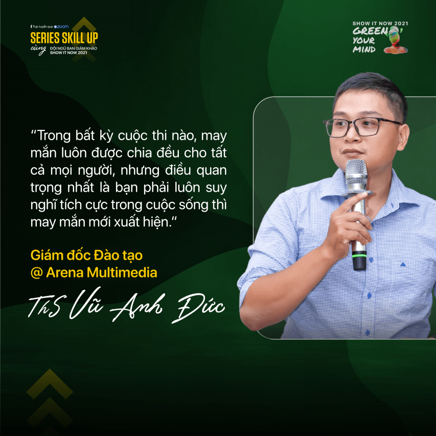 Workshop #3: Cùng Associate Creative Lead Lý Thành Cơ và Thạc sĩ Vũ Anh Đức “unblock” ý tưởng sáng tạo