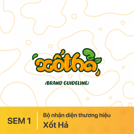 Bộ nhận diện thương hiệu Xốt Hả