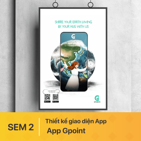 Thiết kế giao diện App Gpoint