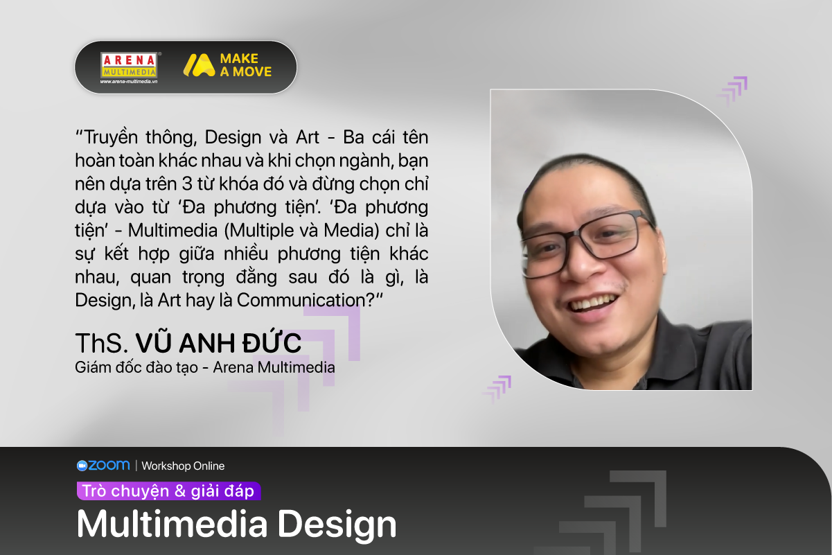 Trò chuyện & Giải đáp về ngành Multimedia Design - Phần 1: Làm sao để không lạc lối giữa ma trận ngành nghề?