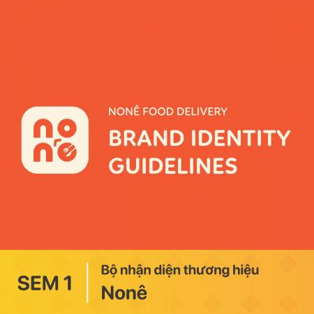 Bộ nhận diện thương hiệu NONÊ