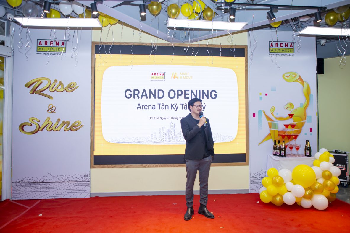 Arena Multimedia chính thức khai trương cơ sở thứ 6, mở cửa đón nhận thế hệ tài năng tiếp theo của ngành Sáng tạo