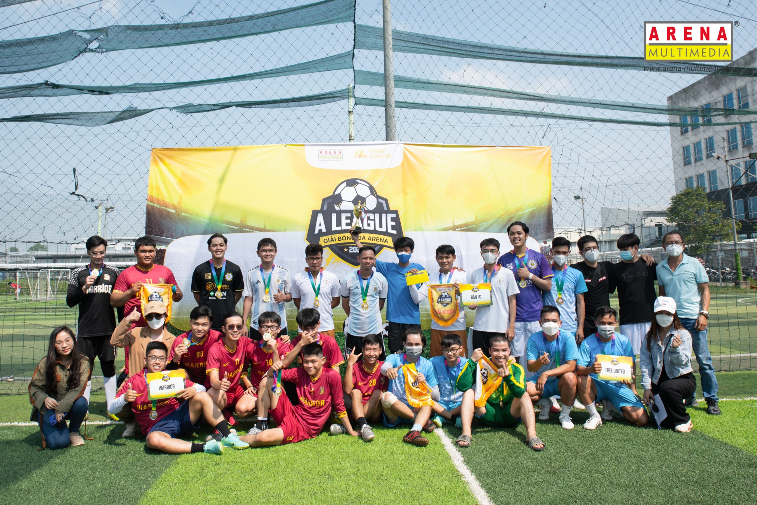 Đắm mình vào những trận cầu sôi động của A LEAGUE 2021 - Giải bóng đá khai màn bình thường mới do Arena Multimedia tổ chức Đắm mình vào những trận cầu sôi động của A LEAGUE 2021 - Giải bóng đá khai màn bình thường mới do Arena Multimedia tổ chức