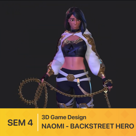 Đồ án thiết kế Game 3D | Naomi - Backstreet Hero