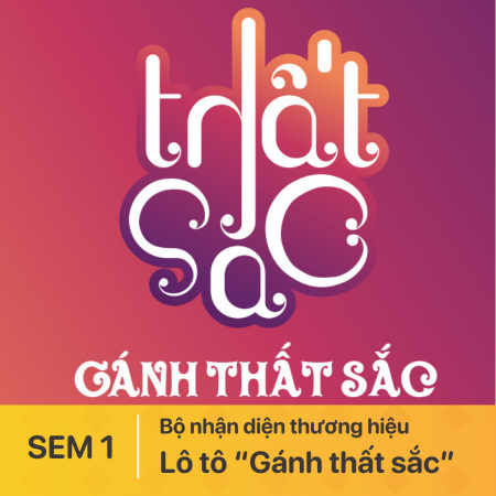 Bộ nhận diên thương hiệu Lô tô “Gánh thất sắc”