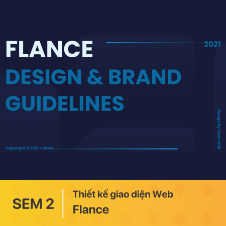 Thiết kế giao diện Website Tìm việc làm Online "Flance"