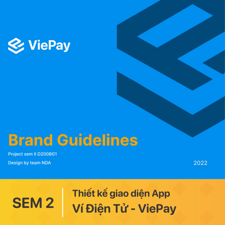 Thiết kế giao diện App Ví Điện Tử - ViePay