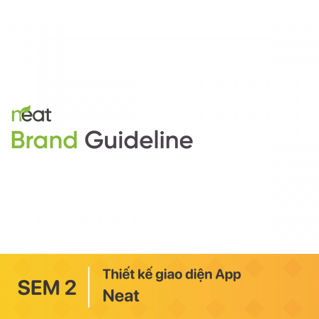 Thiết kế giao diện App Neat Ứng dụng chế độ ăn lành mạnh