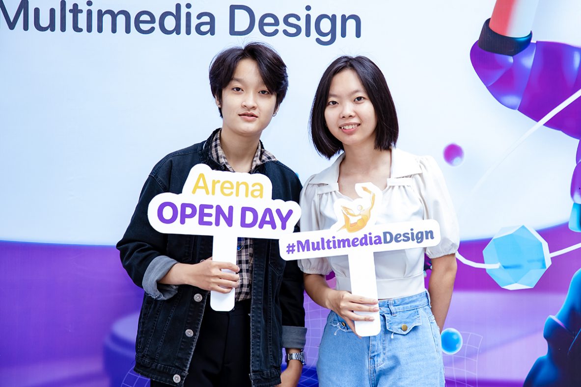 Arena Open Day 2022: Ngày hội trải nghiệm và kết nối hàng trăm bạn trẻ yêu thích Mỹ thuật Đa phương tiện