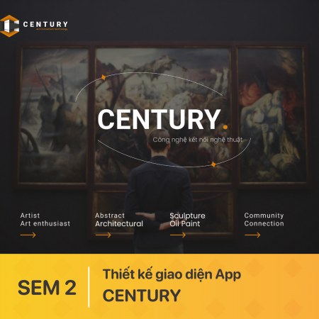 Thiết kế giao diện App - CENTURY