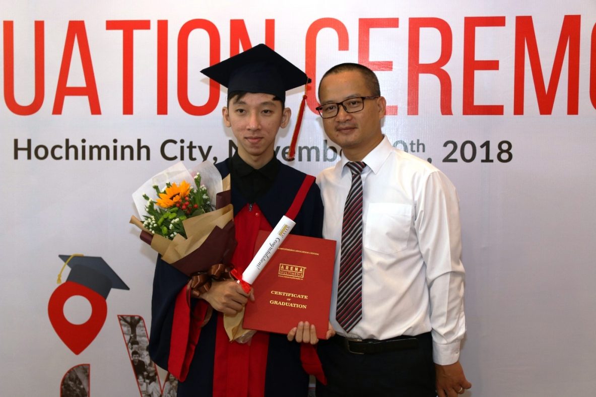 Đại tiệc cảm xúc của các tân khoa Arenaites tại Lễ Tốt Nghiệp 2018