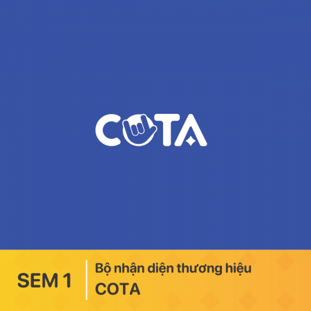 Bộ nhận diện thương hiệu đồ chơi Art Toy COTA