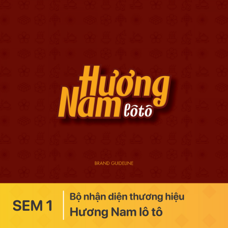 Bộ nhận diện thương hiệu - Loto Hương Nam
