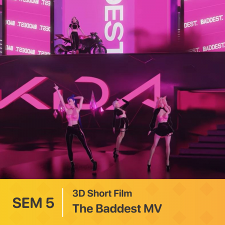 The Baddest MV - 3D Short Film