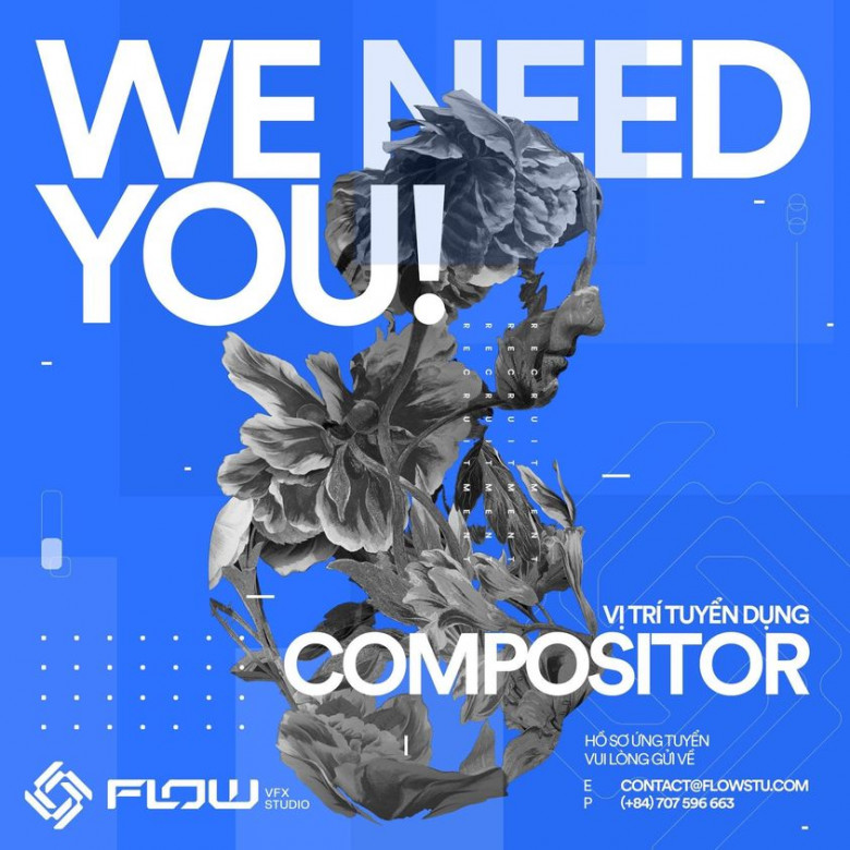 HCM - FLOW VFX STUDIO TUYỂN DỤNG VỊ TRÍ JUNIOR/MID COMPOSITOR
