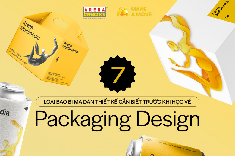 7 loại bao bì dân thiết kế cần biết trước khi học về Packaging Design