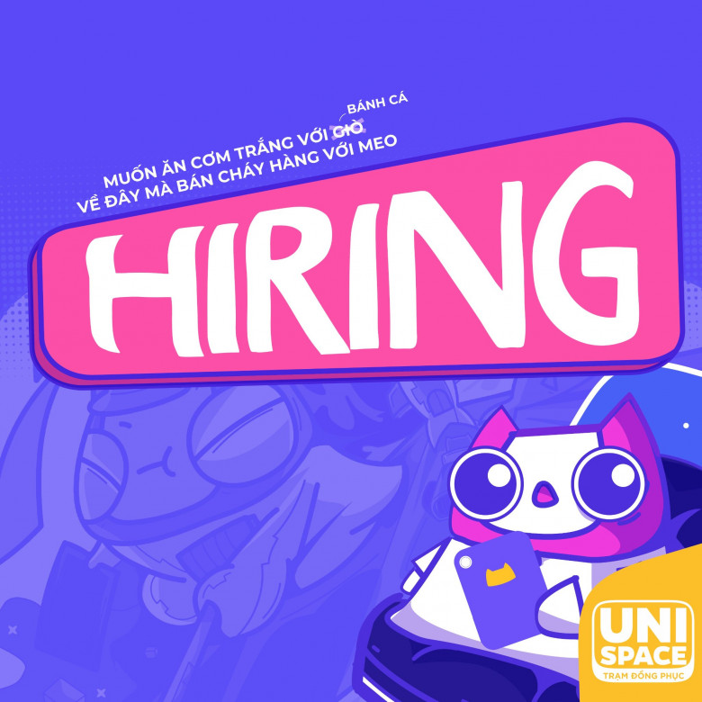 HCM - UNISPACE - TRẠM ĐỒNG PHỤC TUYỂN DỤNG VỊ TRÍ GRAPHIC DESIGNER