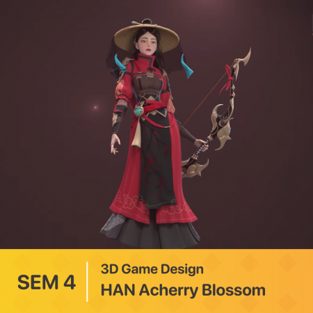 Đồ án thiết kế nhân vật Game HAN Acherry Blossom