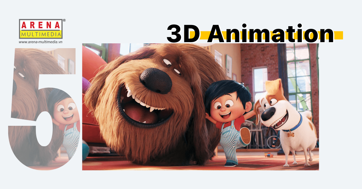 Học làm phim hoạt hình 3D CHI TIẾT với Arena Multimedia