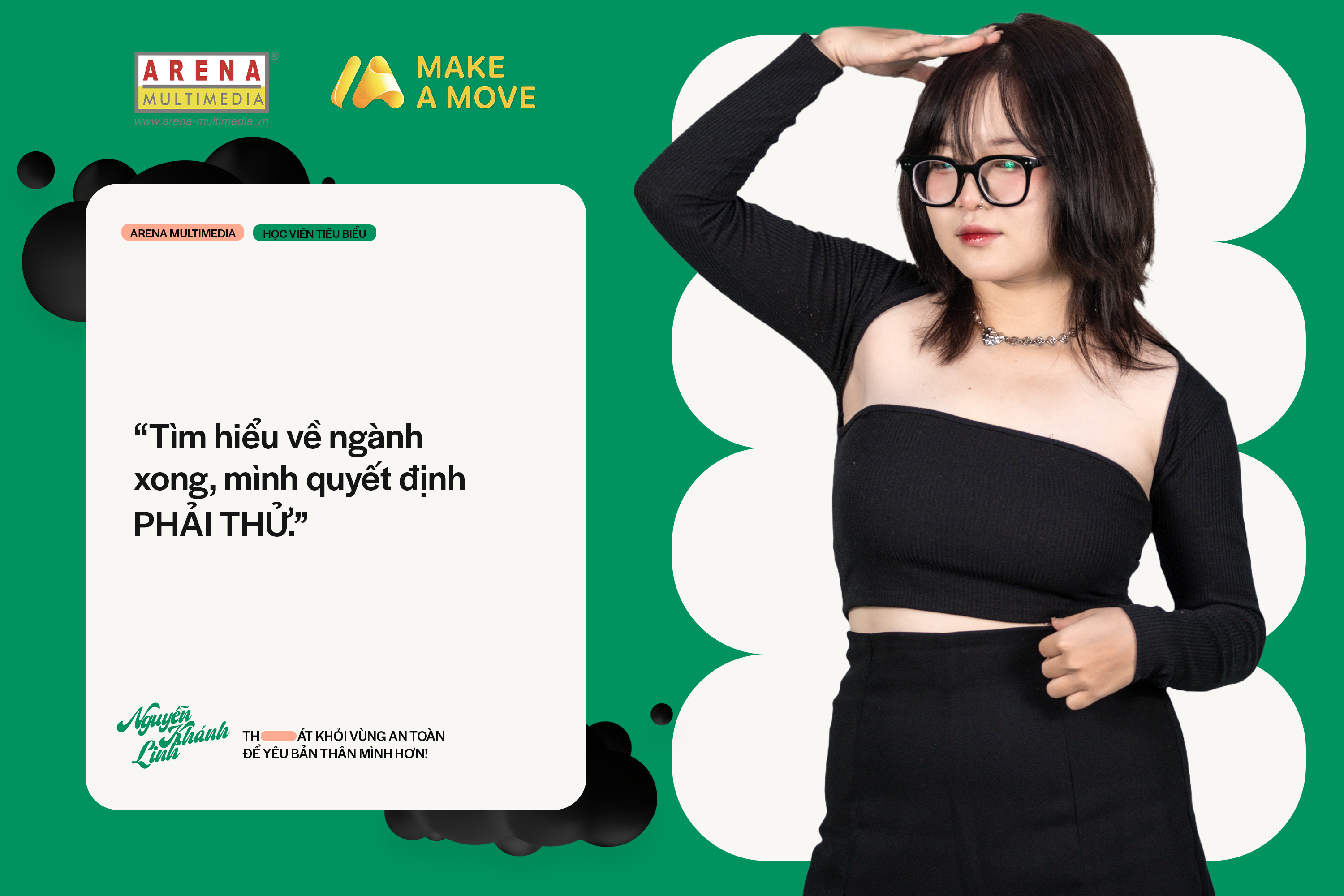 Nguyễn Khánh Linh: Thoát khỏi vùng an toàn để yêu bản thân mình hơn!